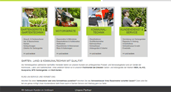 Desktop Screenshot of gartengeraete-petschel.de