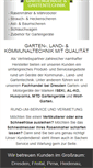 Mobile Screenshot of gartengeraete-petschel.de